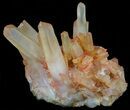 Tangerine Quartz Crystal Cluster - Madagascar #58809-3